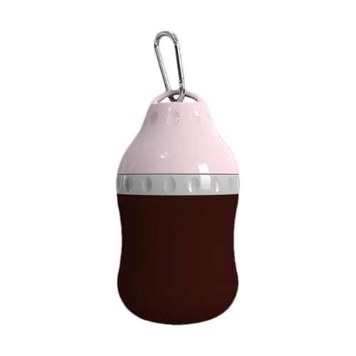Reise-Wasserflasche für Hunde, Trinkwasserzubehör mit Karabiner, 400 ml, gute Abdichtung, Wasserspender für Hunde, Reisezubehör zum Trinken, Essen, Spazierengehen, Wandern Reise-Wasserflasche für Hunde, Trinkwasserzubehör mit Karabiner, 400 ml, gute Abdichtung, Wasserspender für Hunde, Reisezubehör zum Trinken, Essen, Spazierengehen, Wandern von Generic