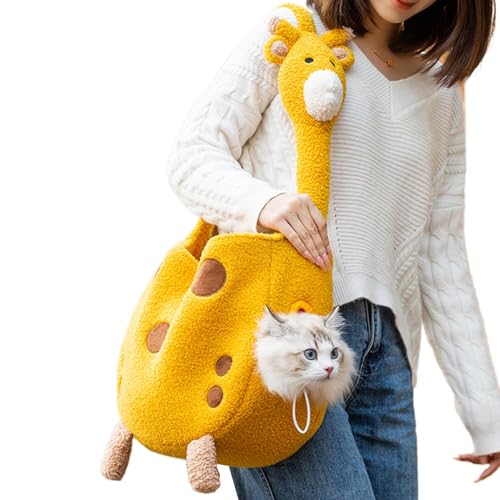 Reisetasche für Hunde: Erleben Sie einen zuverlässigen Transport Mit Der Transportbox Für Giraffen Hunde Und Welpen | Transporttaschen Für Kleine Hunde Und Katzen, Tote Size von Generic