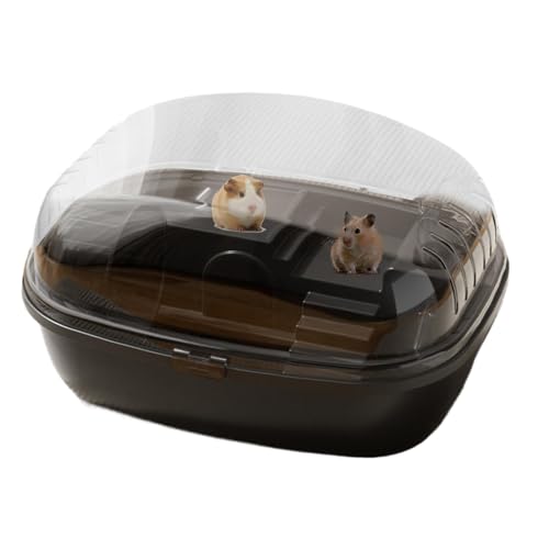 Rennmäusekäfig – Transparenter Acryl-Hamsterkäfig für Mäuse und Freigehege | Reservoir für Rennmäuse, Mäuse und andere Kleintiere, inklusive Wasserflasche, Rad und Abdeckung Rennmäusekäfig – Transparenter Acryl-Hamsterkäfig für Mäuse und Freigehege | Reservoir für Rennmäuse, Mäuse und andere Kleintiere, inklusive Wasserflasche, Rad und Abdeckung von Generic