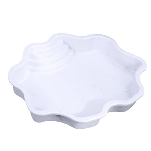 Reptilien-Badebecken, Schildkrötenbadewanne, druckfreies Schwimmen, schwimmender Schildkröten-Futterspender mit Lampe, Eidechsen-Lebensraum, Schildkröten-Futterspender, Schildkröten-Futter- und Wasser von Generic