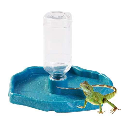 Reptilien-Wassernapf, Reptilien-Futternapf - Automatischer Futterschüssel-Wassernapf - Futternäpfe, Futter- und Wassernäpfe, Wassernapf für Schildkröten, für Bartagamen und Geckos Reptilien-Wassernapf, Reptilien-Futternapf - Automatischer Futterschüssel-Wassernapf - Futternäpfe, Futter- und Wassernäpfe, Wassernapf für Schildkröten, für Bartagamen und Geckos von Generic