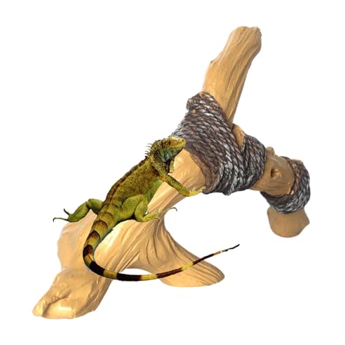 Reptilienholzzweige - Ornament aus aus Harz, Aquarium und Dekoration von Terrarium Rack für das Seil für von Generic