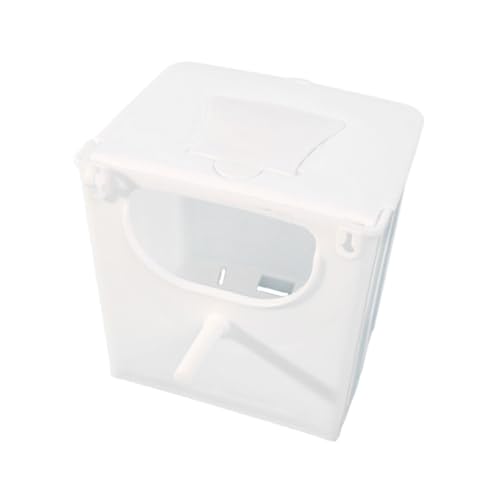 SALAKEET Nesting Finch ZUSAMMENTUME - Nature HOLD VORBE Nesting Box, Clear Viewing Panel | Geeignet für kleine Vögel, sichere Brutumgebung, leicht zu reinigende, robuste Konstruktion von Generic