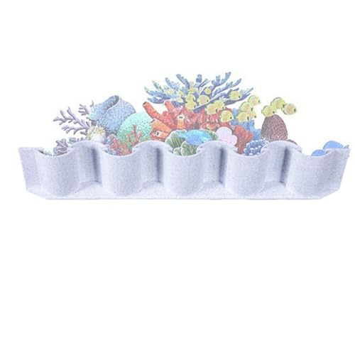 Sand-Isolationsbrett – Aquarium- -Substrat-Trennwand | Aquarium- -Stabilitätsmatte, Aquarium-Landschaftsbaubrett und Zubehör für Sandwasser G von Generic