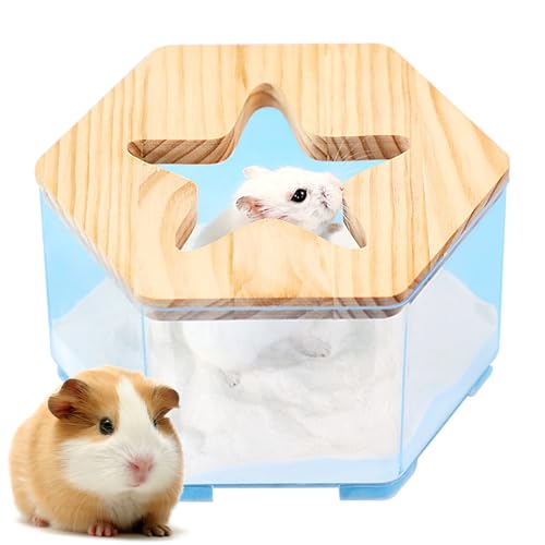 Sandwanne für Hamster | Hygienischer transparenter für Hamster, für kleine Tiere Pflege Hygiene Hundehütte Sand Sandwanne für Hamster | Hygienischer transparenter für Hamster, für kleine Tiere Pflege Hygiene Hundehütte Sand von Generic