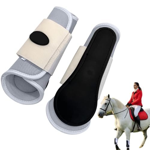 Schienenstiefel für, Sportstiefel - Equine Leggings Protector,Stiefel mit Stoßdämpfer schützer für die Ausbildung von Reitstiefeln für den Training von Generic