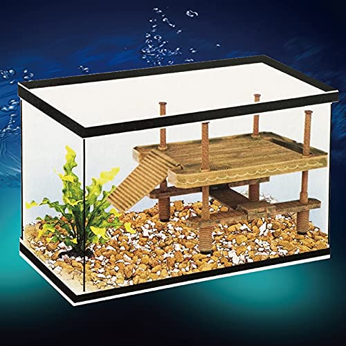 Schildkröten-Aalplattform, Schildkrötenrampe, Schildkröten-Dock mit Rampenleiter, Schildkrötenrampe, Reptilienleiter-Dock für Aquarium Schildkröten-Aalplattform, Schildkrötenrampe, Schildkröten-Dock mit Rampenleiter, Schildkrötenrampe, Reptilienleiter-Dock für Aquarium von Generic