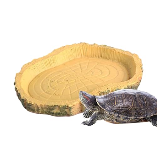 Schildkröten-Futternapf – Reptilien-Futter- und Wassernapf | Schildkröten-Eidechsen-Futternapf, Simulations-Haustiernapf, lustige Haustierbedarf, tragbare Chamäleon-Futterspender für Bartagamen Schildkröten-Futternapf – Reptilien-Futter- und Wassernapf | Schildkröten-Eidechsen-Futternapf, Simulations-Haustiernapf, lustige Haustierbedarf, tragbare Chamäleon-Futterspender für Bartagamen von Generic