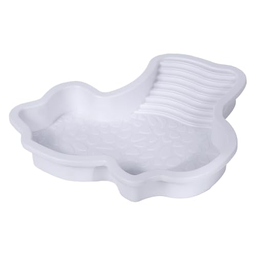 Schildkrötenbadepool - Reptilienwasserschale mit Fütterungsschale, Sonnenbaden Rampenplattform | Terrarium Habitat Accessoires für Eidechsen, Amphibien, bärtige, Schlangen, Frösche von Generic