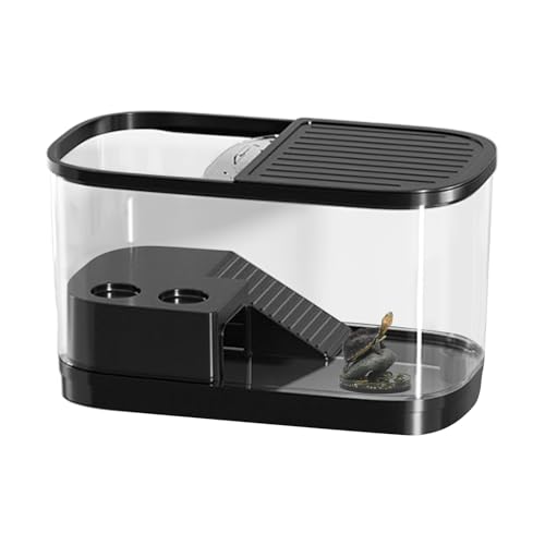 Schildkrötenbecken - Reptilien Terrarium Schildkröten Zuchtbox,kleines Schildkrötenaquarium Für Zu Hause | Haustier Gehege Aquarium Verhindert Entweichen Für Schlangen Eidechsen Frösche Geckos Schildk Schildkrötenbecken - Reptilien Terrarium Schildkröten Zuchtbox,kleines Schildkrötenaquarium Für Zu Hause | Haustier Gehege Aquarium Verhindert Entweichen Für Schlangen Eidechsen Frösche Geckos Schildk von Generic