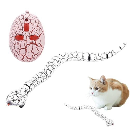 Schlangenspielzeug Katzen – Interaktives Elektrisches Katzenspielzeug, Bewegungssensor Wiederaufladbare | Realistische Simulationsschlange, Automatische, Lustiges Geschenk Für Haustiere Kinder Schlangenspielzeug Katzen – Interaktives Elektrisches Katzenspielzeug, Bewegungssensor Wiederaufladbare | Realistische Simulationsschlange, Automatische, Lustiges Geschenk Für Haustiere Kinder von Generic
