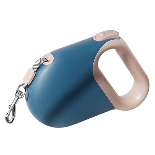 Schleppleine für Hunde, 5m Schleppleine mit Robusterem Karabiner und Griff, Hundeleine für Große bis Kleine Hunde, Laufleine für Spaziergang, Übungsleine, Reißfeste Trainingsleine (Blau) von Generic