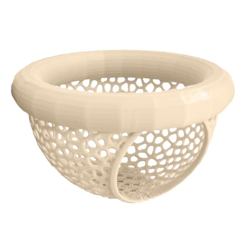 Schwimmender Tunnel für das Training. Schwimmende Röhre. Schwimmende Aquarium-Dekorationen aus Kunststoff für Aquarium-Haustierbedarf im Innenbereich Hnw779 (Beige, 10X5.6cm) von Generic