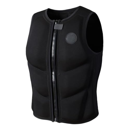 Schwimmweste for Erwachsene, Neopren-Schwimmweste mit Schnallen, for Kajakfahren, Bootfahren, Angeln, Wassersport(XXL) von Generic