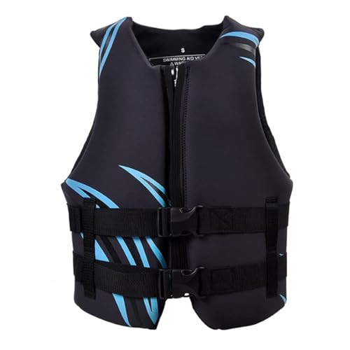 Schwimmweste for Erwachsene, Schwimmweste mit Auftriebshilfe, verstellbares Sicherheitsschwimmgerät, for Kajakfahren, Bootfahren, Angeln(XXL) von Generic