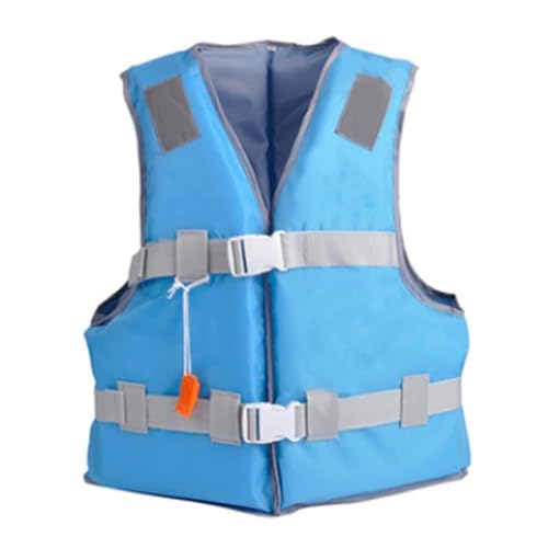 Schwimmweste mit high Auftrieb, verstellbare Sicherheitsjacke, tragbare, atmungsaktive Schnorchelwesten, for Kajakfahren, Schnorcheln und Wassersport(Blue,S) von Generic