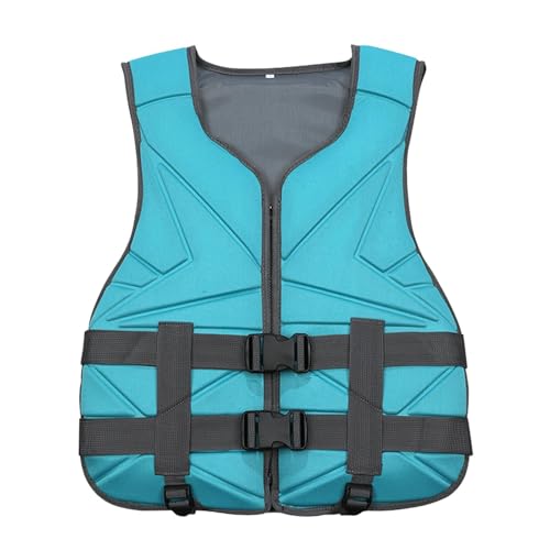 Schwimmweste mit high Schwimmfähigkeit PFD for Erwachsene, verstellbare Schwimmweste mit atmungsaktivem Netzgewebe, Kajakfahren, Schnorcheln, Paddleboarding, Wassersport(Blue,S) von Generic