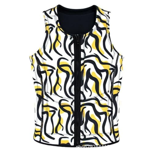 Schwimmweste mit hoher Schwimmfähigkeit for Erwachsene, Sicherheitsausrüstung for Boote, schnelltrocknende Neopren-Schwimmjacke for Kajakfahren, Paddleboarding(E,L) von Generic
