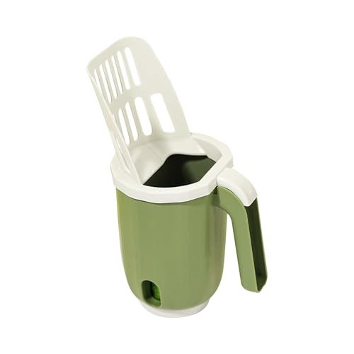 Scooper Box mit Ständer, Katzenkugel mit Ständer, Reinigungszubehör für Haustiere, Kothaufel, mit Müllbeutel für Wohnungen für Anfänger von Generic