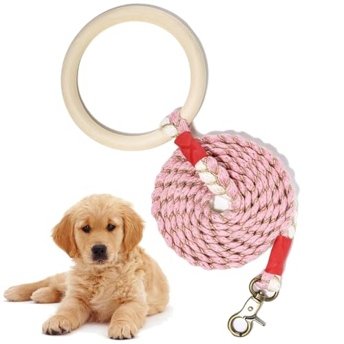 Seil-Hundeleine, 1,5 m, geflochtenes Welpenseil für Hunde, Welpen-Trainingsleine, Hundetrainingsleine, dicke Hundeleine für den Außenbereich Seil-Hundeleine, 1,5 m, geflochtenes Welpenseil für Hunde, Welpen-Trainingsleine, Hundetrainingsleine, dicke Hundeleine für den Außenbereich von Generic