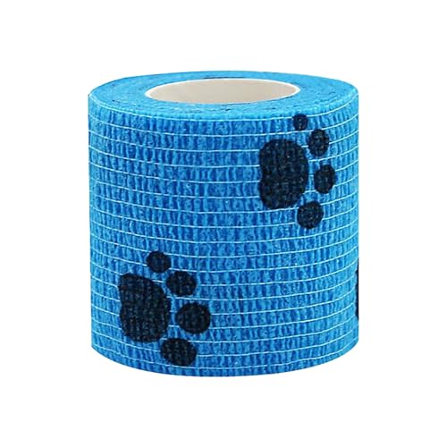 Selbstkleber Verband - atmungsaktive Hundehüllung, Haustier Kohäsion | 177,17 Zoll Multifunktionale Wundversorgung, elastisches medizinisches Klebeband starker Sportschutz täglich Gebrauch von Generic