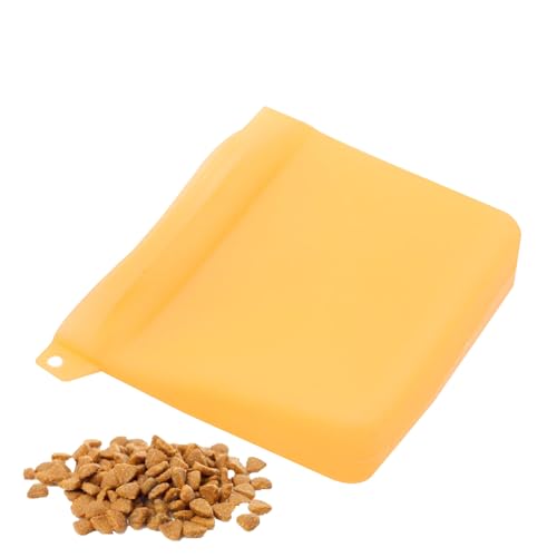 Silicone Treat Pouch - Pet Snack Carrier, Outdoor-Trainingstasche | Lebensmittelhalter mit Magnetverschluss, leichtes und langlebiges Silikonmaterial, wasserdichter Gürtelclip von Generic