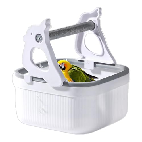 Sitzstange, Trainingsspiel Mit WC Eimer, Interaktiver Vogel Pendelständer Mit Krallenpflege Für Aras Nymphensittiche Wellensittiche Muscheln Sitzstange, Trainingsspiel Mit WC Eimer, Interaktiver Vogel Pendelständer Mit Krallenpflege Für Aras Nymphensittiche Wellensittiche Muscheln von Generic