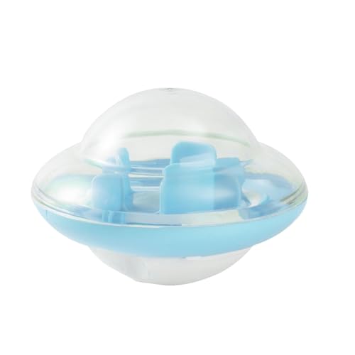 Slow Feeder Katzennapf, Slow Feeder für Katzen,UFO-förmiges, verlangsamtes Futterballspielzeug für Haustiere | Hundefutter-Puzzle-Futterspender, Katzenfressnapf, Futternapf, Welpenspielzeug für Trocke Slow Feeder Katzennapf, Slow Feeder für Katzen,UFO-förmiges, verlangsamtes Futterballspielzeug für Haustiere | Hundefutter-Puzzle-Futterspender, Katzenfressnapf, Futternapf, Welpenspielzeug für Trocke von Generic