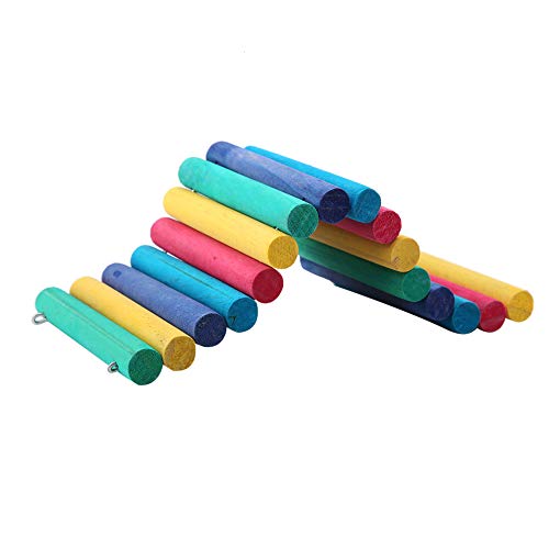 Small Animal Toy Bridge, Holzregenbogenbrücke Haus Holz Mouse Holzhaus Hamster Hamster für Zuhause von Generic