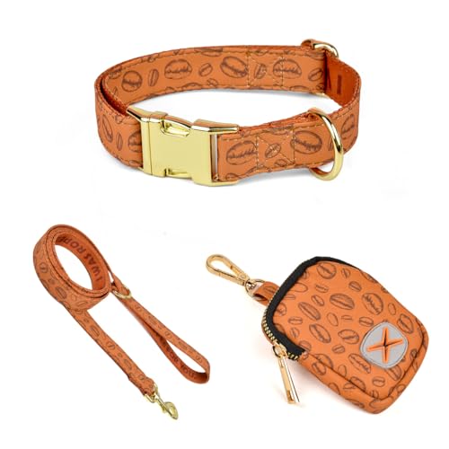 Sommer-Set für Hunde im INS-Stil mit passender Leine und Halsband ideal zum Spazierengehen von Generic
