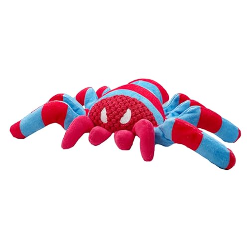 Spider Hundespielzeug - Interaktives Klangspielzeug, Langlebiges Hundespielzeug Aus Bissfestem Plüsch | Kausfeste Eigenschaften Des Quietschenden Spinnenspielzeugs Spider Hundespielzeug - Interaktives Klangspielzeug, Langlebiges Hundespielzeug Aus Bissfestem Plüsch | Kausfeste Eigenschaften Des Quietschenden Spinnenspielzeugs von Generic