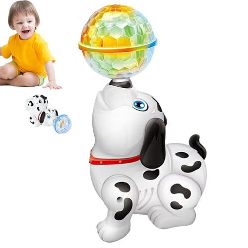 Spielzeug für singende Akrobatik, Musik und für Akrobatik-Hunde - Intelligente Musik und leichte Hunde, die den Ball singen - Drehendes Akrobatisches Hundespielzeug für Kinder Spielzeug für singende Akrobatik, Musik und für Akrobatik-Hunde - Intelligente Musik und leichte Hunde, die den Ball singen - Drehendes Akrobatisches Hundespielzeug für Kinder von Generic