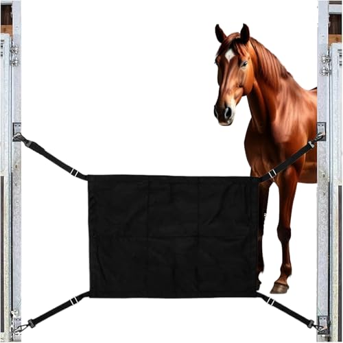 Stall Guards für | Gangschutz | Verstellbare Gurte Torrahmen für Bauernhof Boarding Einrichtungen -Zentren Reiten Stal Ausstellungsorte von Generic