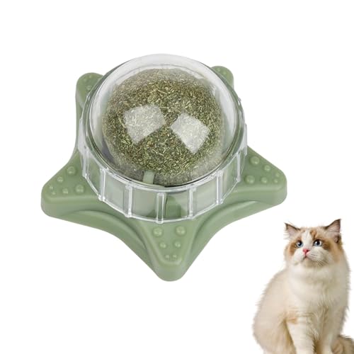 Stiefler geformtes Katzenminister -Kauspielzeug - Staubdichtes rotierender Katzenminzenrolle | Wall Mount Pet Toy für Katzen, 360-Grad-rotierende Haustierversorgung für den Heimgebrauch von Generic