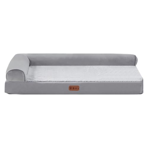 Stützendes Haustier-Couchbett aus Schaumstoff, Hundecouchbett | Unterstützendes Schaumstoff- für Haustiere | ßes Haustierbett, Welpenbett mit waschbarem Bezug für Zuhause, Garten, Haustierzimme Stützendes Haustier-Couchbett aus Schaumstoff, Hundecouchbett | Unterstützendes Schaumstoff- für Haustiere | ßes Haustierbett, Welpenbett mit waschbarem Bezug für Zuhause, Garten, Haustierzimme von Generic