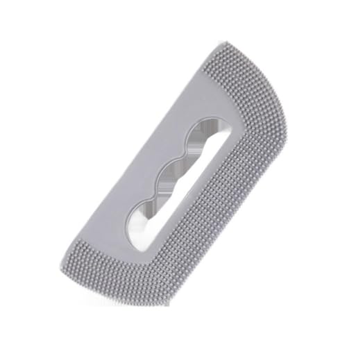 Tierhaarentferner, Kanten- Eckenreiniger, Hundehaarbürste, Blatt, 13 x 5,6 x 0,5 cm (5,12 x 2,2 x 0,2), kompakt leicht, sanft effektiv für Teppiche, Möbel, Sofas Rmf867 (Grey, 13cm) von Generic