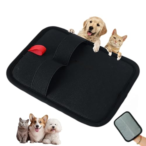 Tierhaarentferner-Handschuhe, elektrostatische Tierhaarentfernungshandschuhe, wiederverwendbar, Katzen- und Hundehaarentferner für Couch, Möbel, Teppich, Autositz, verbessertes Tierhaarentferner-Handschuhe, elektrostatische Tierhaarentfernungshandschuhe, wiederverwendbar, Katzen- und Hundehaarentferner für Couch, Möbel, Teppich, Autositz, verbessertes von Generic