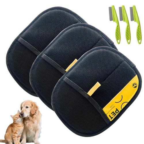 Tierhaarentfernungshandschuh für Katzen und Hunde, Tierhaarentferner, elektrostatische Handschuhe, effiziente Haustierpflege-Handschuhe, wiederverwendbarer Katzen- und Hundehaarentferner für Couch Tierhaarentfernungshandschuh für Katzen und Hunde, Tierhaarentferner, elektrostatische Handschuhe, effiziente Haustierpflege-Handschuhe, wiederverwendbarer Katzen- und Hundehaarentferner für Couch von Generic
