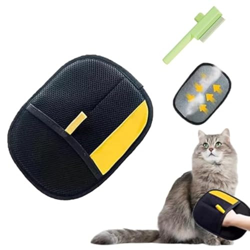 Tierhaarentfernungshandschuh für Katzen und Hunde, effiziente Fellpflege-Handschuhe, statische Entfernungshandschuhe für Tierhaare, wiederverwendbar, Tierhaarentferner-Handschuh für Kleidung, Couch Tierhaarentfernungshandschuh für Katzen und Hunde, effiziente Fellpflege-Handschuhe, statische Entfernungshandschuhe für Tierhaare, wiederverwendbar, Tierhaarentferner-Handschuh für Kleidung, Couch von Generic