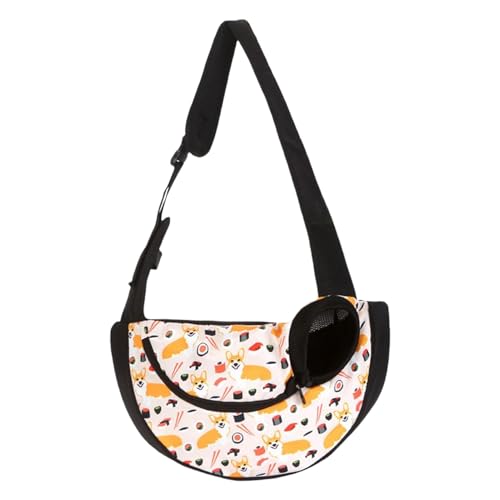 Tierträgertasche, kleine Hundeträgertasche,Haustierträger tragbares atmungsaktives Gewicht - Atmungsaktives Mesh Hundeschlinge, belüftete Ausflugsrucksack für Reisen, Wandern Tierträgertasche, kleine Hundeträgertasche,Haustierträger tragbares atmungsaktives Gewicht - Atmungsaktives Mesh Hundeschlinge, belüftete Ausflugsrucksack für Reisen, Wandern von Generic