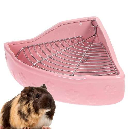 Toilette für kleine Haustiere – Katzentoilette für kleine Haustiere, Katzentoilette zur Geruchskontrolle von Haustieren | Katzentoilette mit Käfig für Kaninchen in der Ecke Toilette für kleine Haustiere – Katzentoilette für kleine Haustiere, Katzentoilette zur Geruchskontrolle von Haustieren | Katzentoilette mit Käfig für Kaninchen in der Ecke von Generic