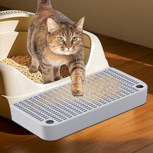 Toilettenhocker vorne - Tropper Easy Clean Provigioni | Schritt von Katzenstreu für Haustierrampe mit Filterfunktion, wasserdichter Toilettenvorderhocker, Trittbrett d von Generic
