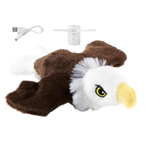 Toys Electric Cat – Realistische Flossenvögel, Sound Interactive Cat Toys, Simulation springender Vögel, automatisch springendes Katzenspielzeug für Kätzchen, Kätzchen von Generic