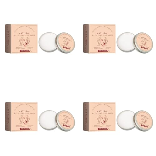 Tränenfleckenentferner-Balsam 30G für Haustiere, Augenpflege für Hunde Katzen, Entfernt Tränenflecken, Schützt die Augen, Reduziert Rötungen (4PCS,30G) von Generic
