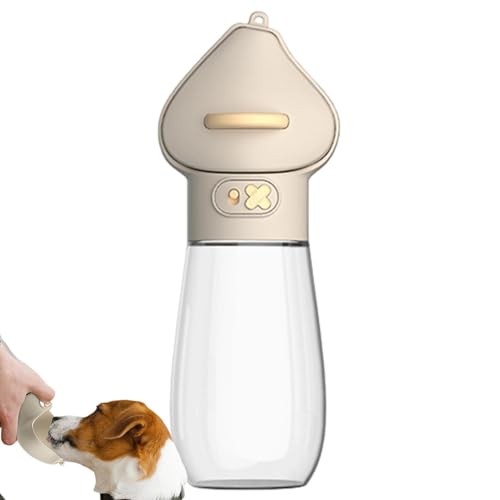 Tragbare Hundewasserflasche, Hundewasserflasche mit Futterbehälter, Reise-Wasserspender für Hunde | Auslaufsicherer Getränkespender mit großer Kapazität für kleine von Generic