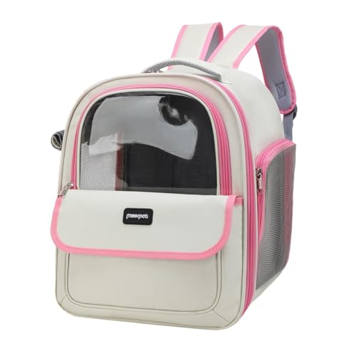 Tragetasche für Luftkissen: belüfteter Katzenrucksack, sprudelnder Katzenrucksack | Mit Fenstern, bequeme und praktische Haustier-Rückentasche für Reisen und Outdoor-Aktivitäten Tragetasche für Luftkissen: belüfteter Katzenrucksack, sprudelnder Katzenrucksack | Mit Fenstern, bequeme und praktische Haustier-Rückentasche für Reisen und Outdoor-Aktivitäten von Generic