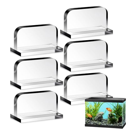 Transparente Acrylgriffe - Griff für Deckel aus Acrylglas, 6 Stück, Clips für Aquariumabdeckung, transparente und flexible Griffe für Deckel für Aquarien Transparente Acrylgriffe - Griff für Deckel aus Acrylglas, 6 Stück, Clips für Aquariumabdeckung, transparente und flexible Griffe für Deckel für Aquarien von Generic