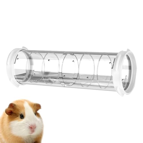 Transparente Hamsterrohre – Tunnel für Haustiere, transparent, Spielschlauch für Hamster | Multifunktionales Rohr für Kleintiere mit langer Lebensdauer, robuster transparenter Schlauch für von Generic