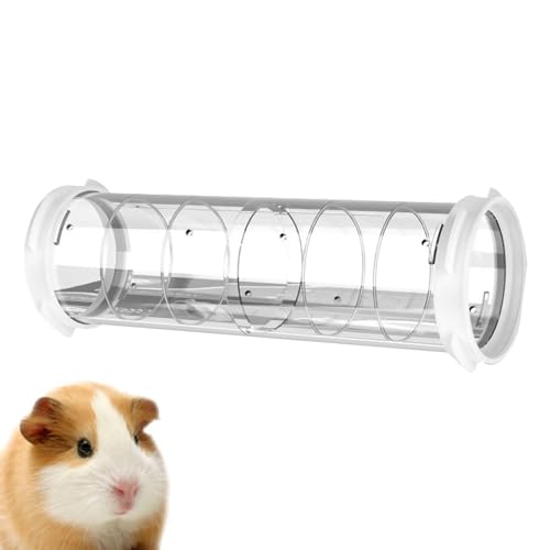 Transparente Röhren für Hamster - Transparentes Rohr für Spielplatz Tunnel für Hamster | Multifunktionales Übungsspielzeug mit praktischem Spielschlauch für Mäuse von Kleintieren Transparente Röhren für Hamster - Transparentes Rohr für Spielplatz Tunnel für Hamster | Multifunktionales Übungsspielzeug mit praktischem Spielschlauch für Mäuse von Kleintieren von Generic