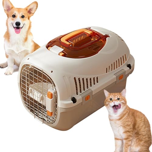 Transportbox für Haustiere, tragbarer Katzenkäfig - Autotransport-Tragekäfig,Autotransport-Tragekäfig, Katzen-Haustier-Reiseträger, tragbarer Haustier-Reiseträger für Outdoor, Katze, Haustier Transportbox für Haustiere, tragbarer Katzenkäfig - Autotransport-Tragekäfig,Autotransport-Tragekäfig, Katzen-Haustier-Reiseträger, tragbarer Haustier-Reiseträger für Outdoor, Katze, Haustier von Generic
